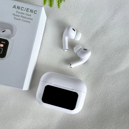 Auriculares Inalámbricos ANC/ENC con Pantalla Digital y Cancelación de Ruido