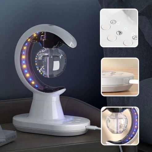 Lámpara Humidificadora Repelente de Mosquitos 3 en 1 – Diseño Moderno y Funcionalidad Total
