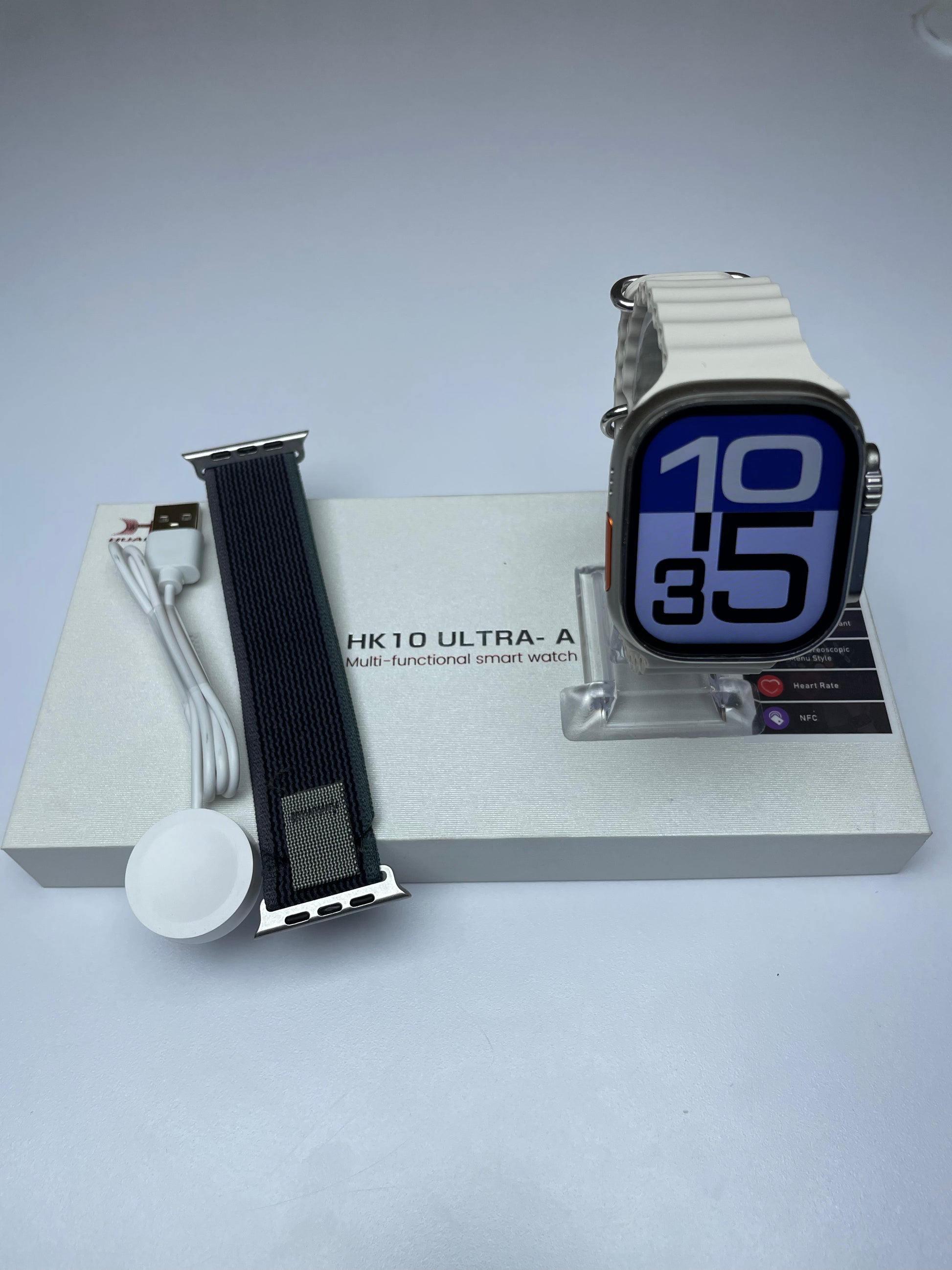 🕶️ Smartwatch HK10 Ultra – Diseño premium, funciones inteligentes